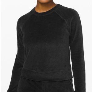 Lululemon every moment Crew velvet top